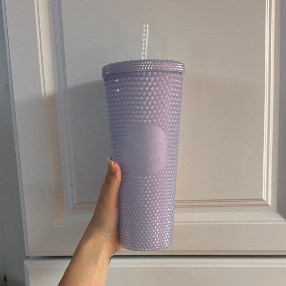 Starbucks Pastel Purple Textured Tumbler